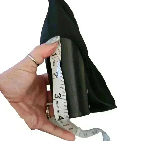 Urban Outfitters Womens Black Peep Toe Glove Booties 9 - Picture 11 of 11